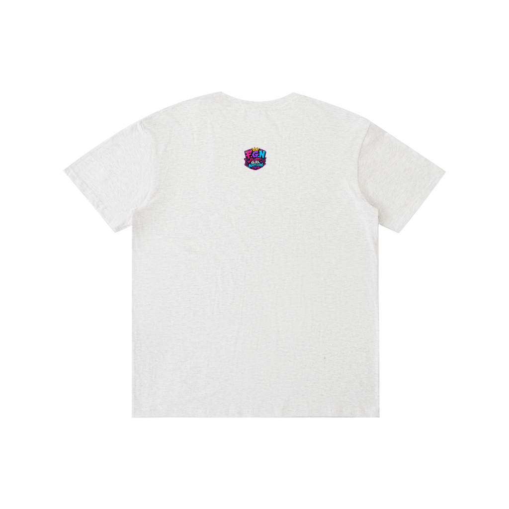 Pure Cotton Unisex T-Shirt w/ Custom Graphic Design_Sorry Slim I'm_Front & FGN Logo_Back