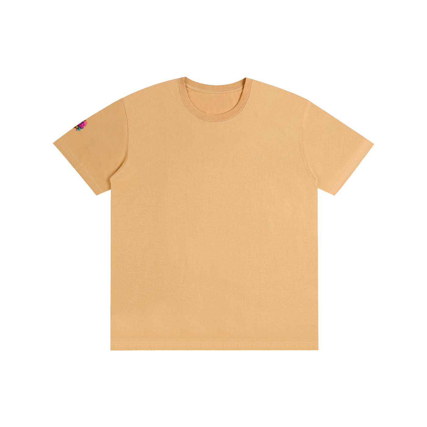 Cotton T-Shirt Respect My Fluffy Gangster-Back