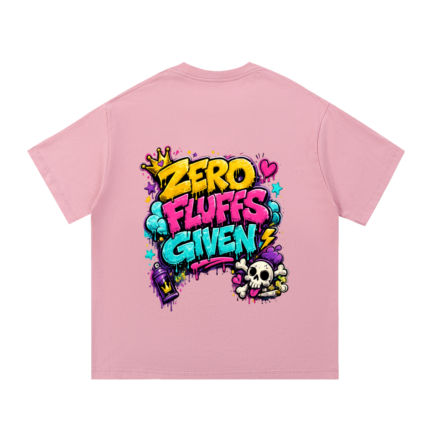 Essential Cotton T-Shirt Zero Fluffs Given-Back