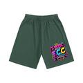 Essential Heavyweight Cotton Shorts w/ Custom Graphic Design_F.C.C_Front & FGN Logo_Back