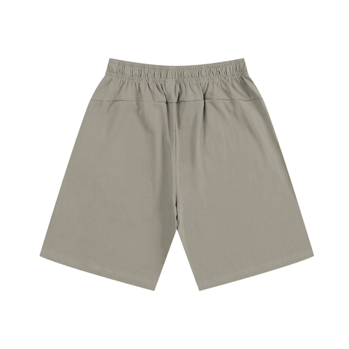 Essential Heavyweight Cotton Shorts w/ Custom Graphic Design-Front Zero Fluffs Given