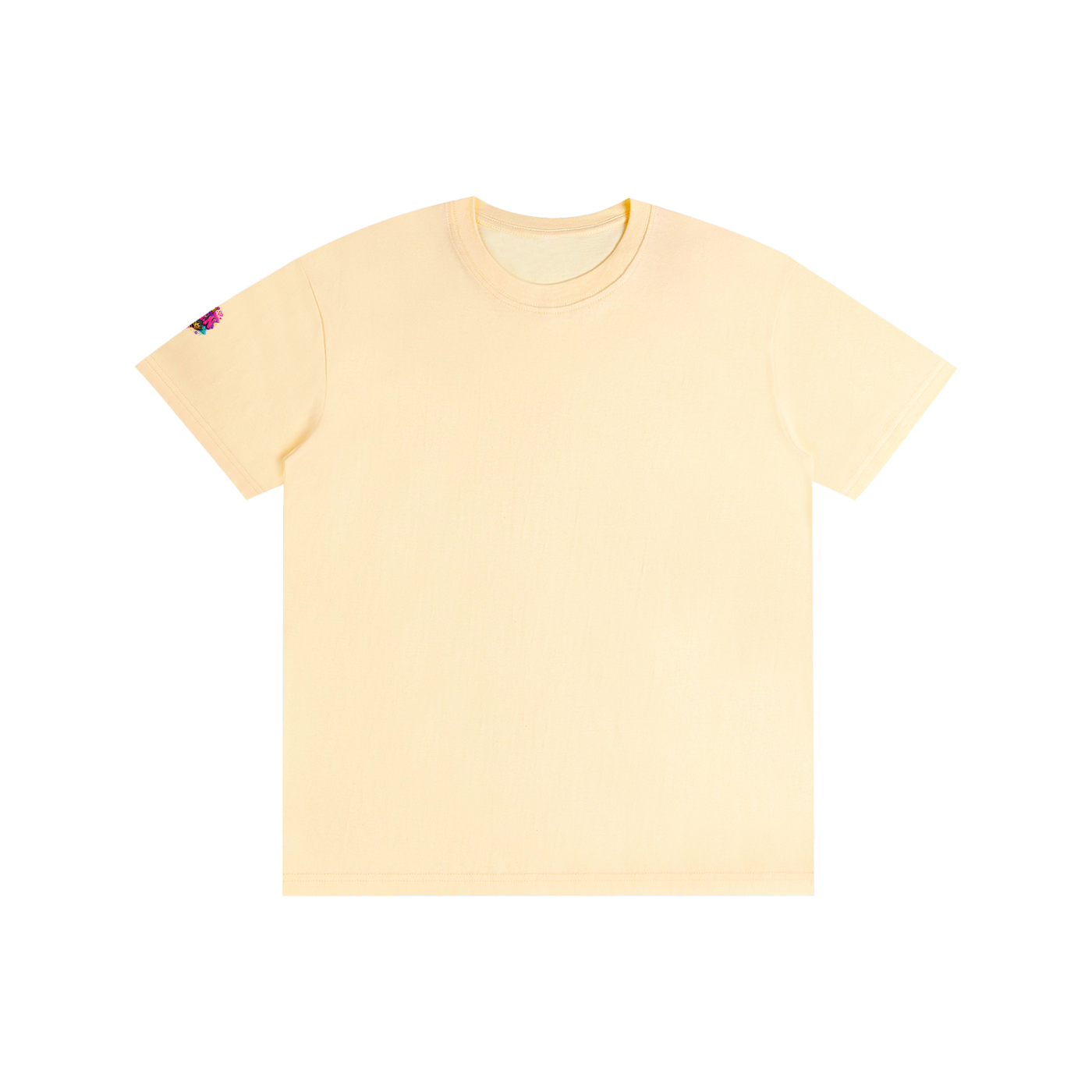 Cotton T-Shirt Respect My Fluffy Gangster-Back