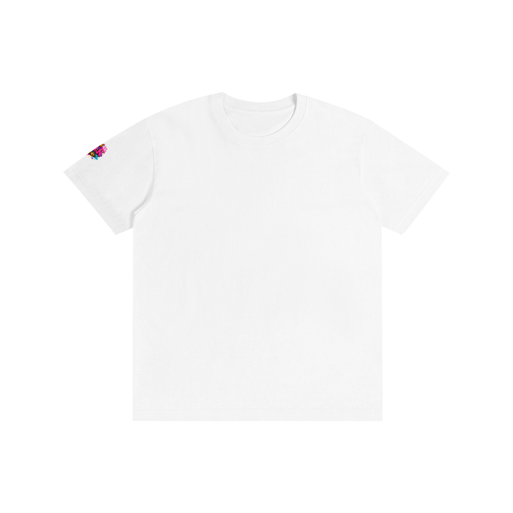 Pure Cotton Unisex T-Shirt w/Custom Graphic Design_Fluffy Thighs Matter_Back & FGN Logo _Right Sleeve