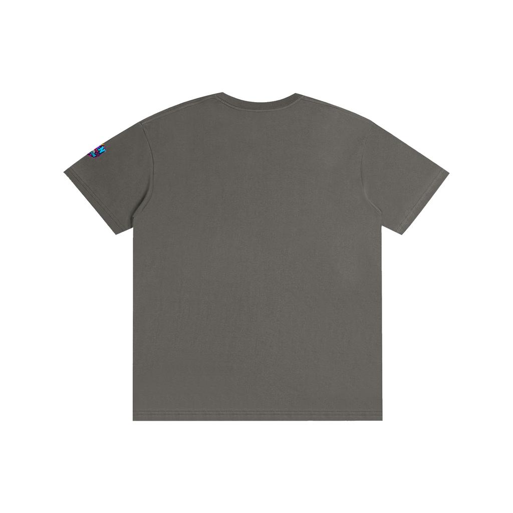 Pure Cotton Unisex T-Shirt w/ Custom Graphic Design_F.C.C_Front & FGN Logo_Left Sleeve