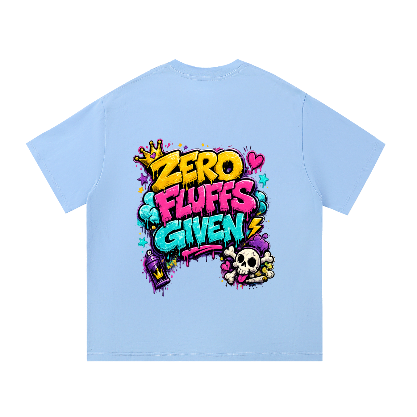 Essential Cotton T-Shirt Zero Fluffs Given-Back