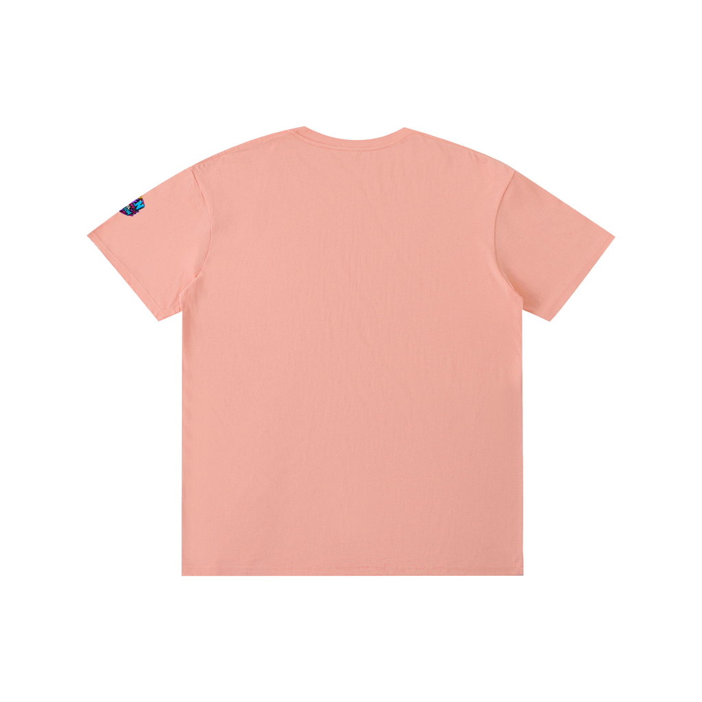 Pure Cotton Unisex T-Shirt w/ Custom Graphic Design_F.C.C_Front & FGN Logo_Left Sleeve