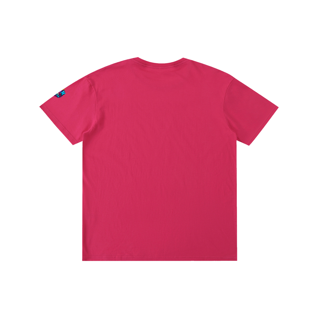 Pure Cotton Unisex T-Shirt w/ Custom Graphic Design_F.C.C_Front & FGN Logo_Left Sleeve
