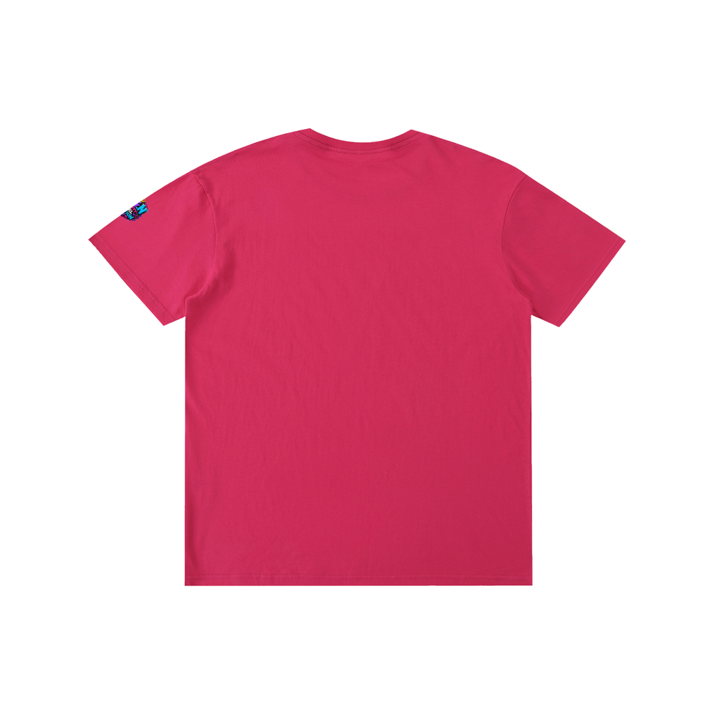 Pure Cotton Unisex T-Shirt w/ Custom Graphic Design _Fluff Em_Front & FGN Logo on Left Sleeve