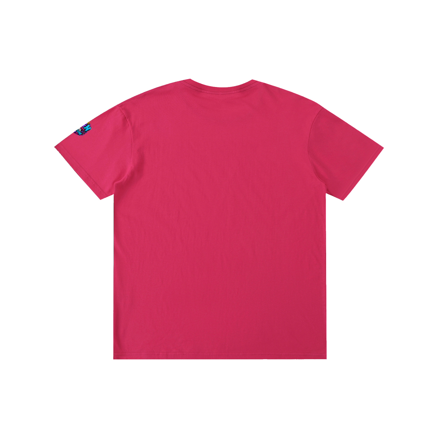 Pure Cotton Unisex T-Shirt w/ Custom Graphic Design _ Repect My Fluffy_Front & FGN Logo_Left Sleeve