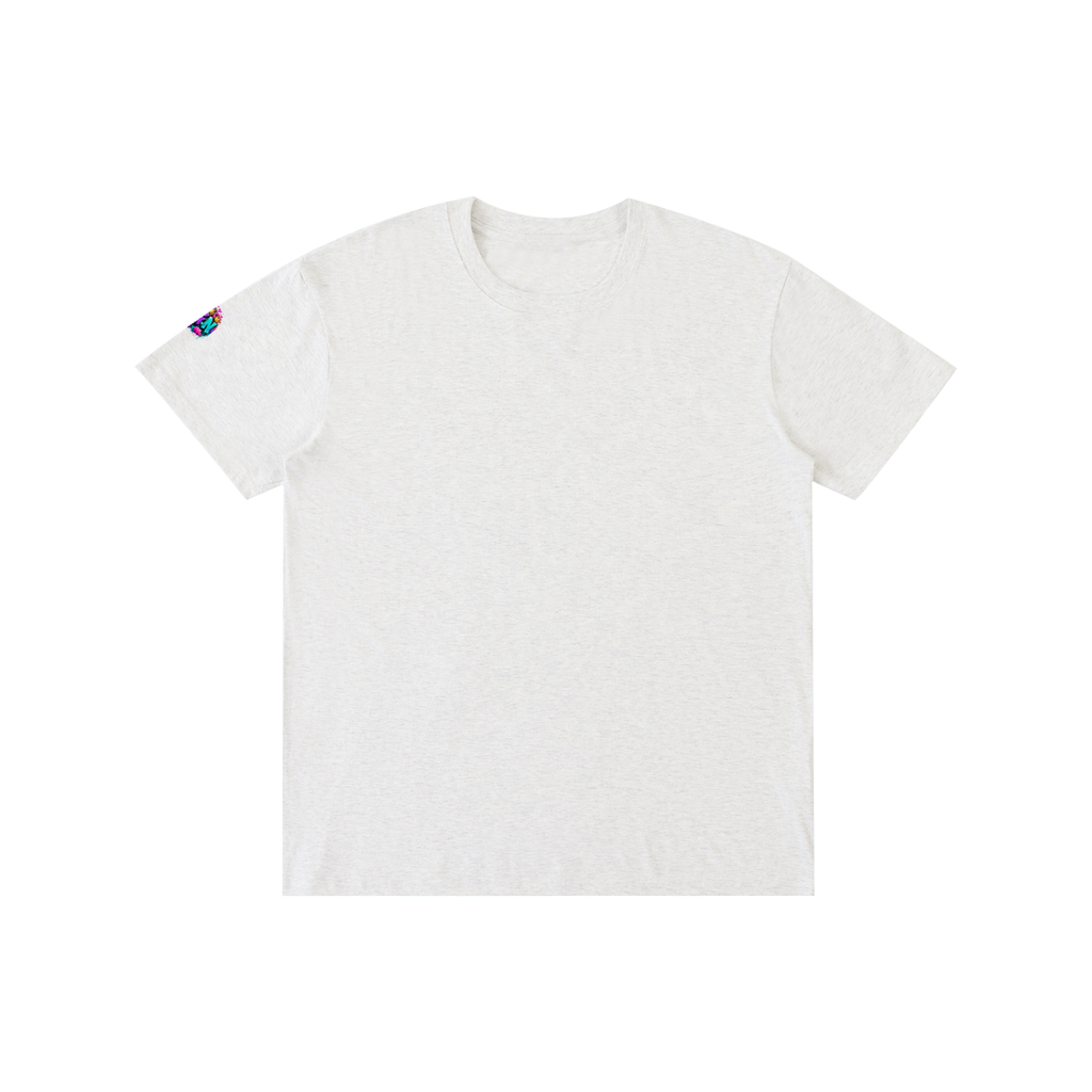 Pure Cotton Unisex T-Shirt w/ Custom Graphic Design_I'm Powered By_Back & FGN Logo_Right Sleeve
