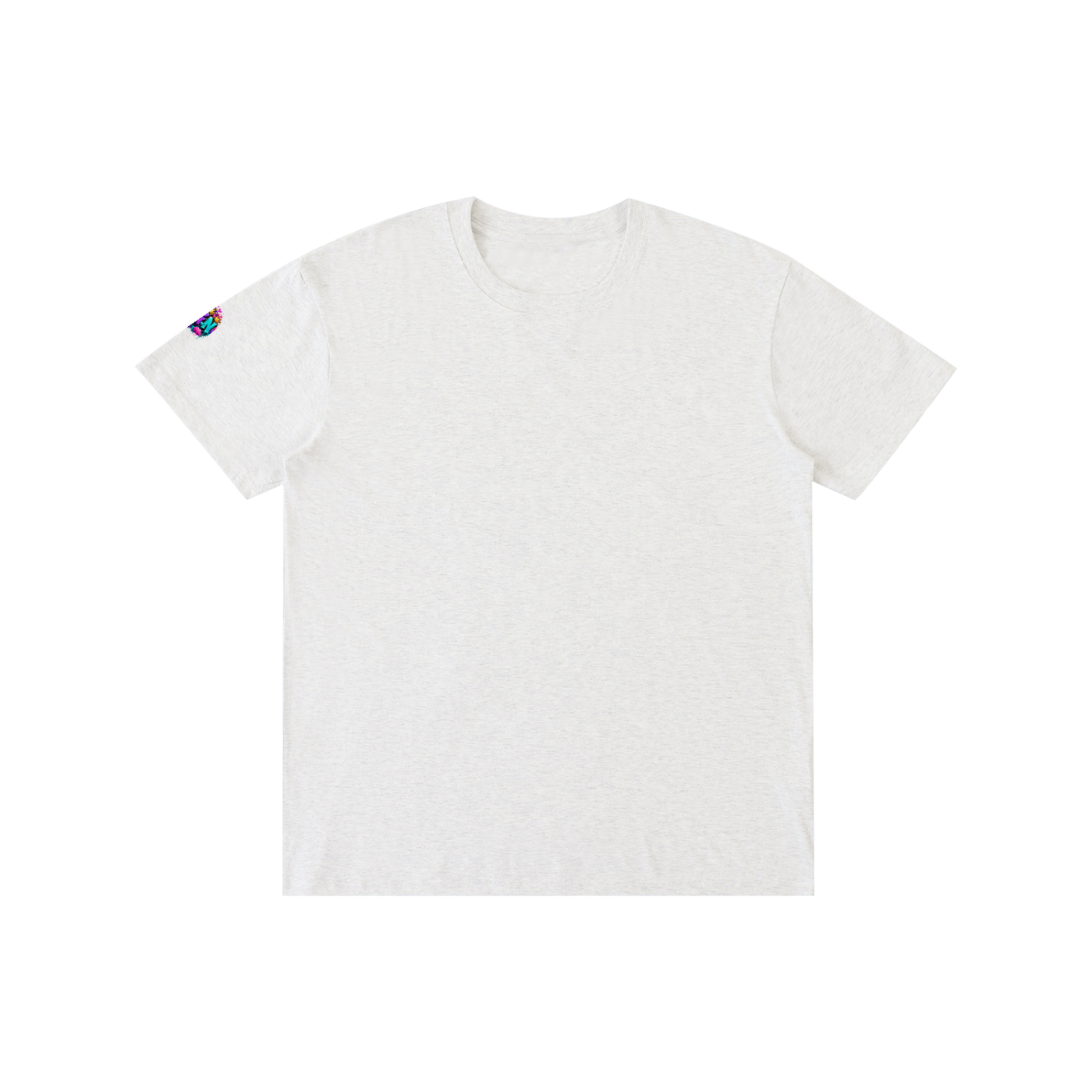 Pure Cotton Unisex T-Shirt w/ Custom Graphic Design_I'm Powered By_Back & FGN Logo_Right Sleeve
