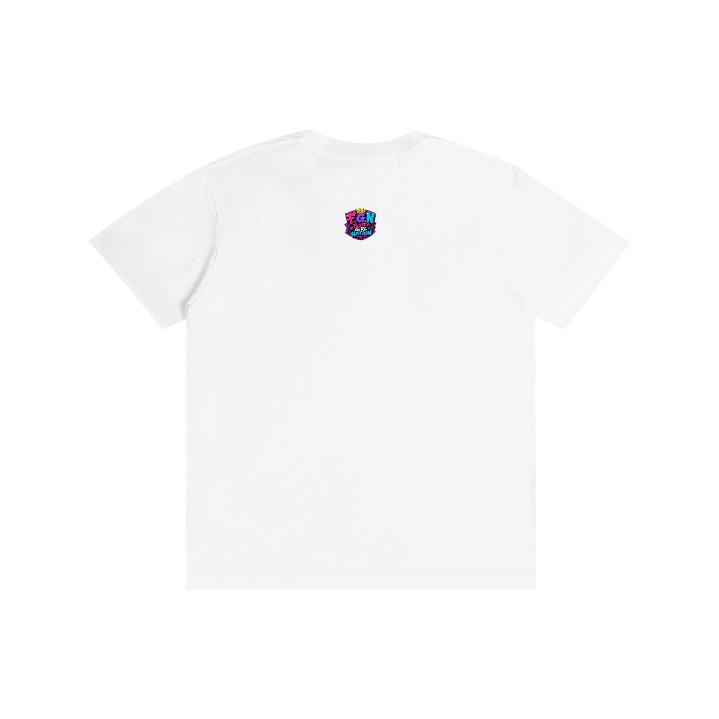 Pure Cotton Unisex T-Shirt w/ Custom Graphic Design_Sorry Slim I'm_Front & FGN Logo_Back