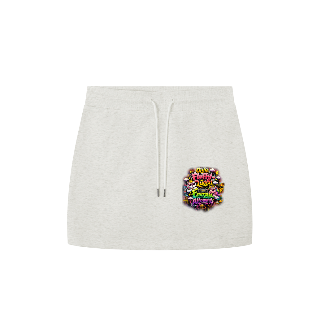 Essential Drawstring Skirt Fluffy Energy Only...-Front