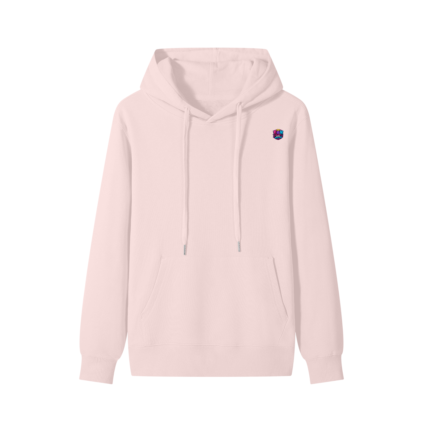 Classic Unisex Cotton Hoodie w/ Custom Graphic Design_I Like My_Back & FGN Logo_Back