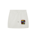 Essential Drawstring Skirt Heavy on the Curves-Front