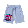 Essential Cotton Shorts w/ Custom FGN Graphic Design-Only Real Men...Front & FGN Logo Back