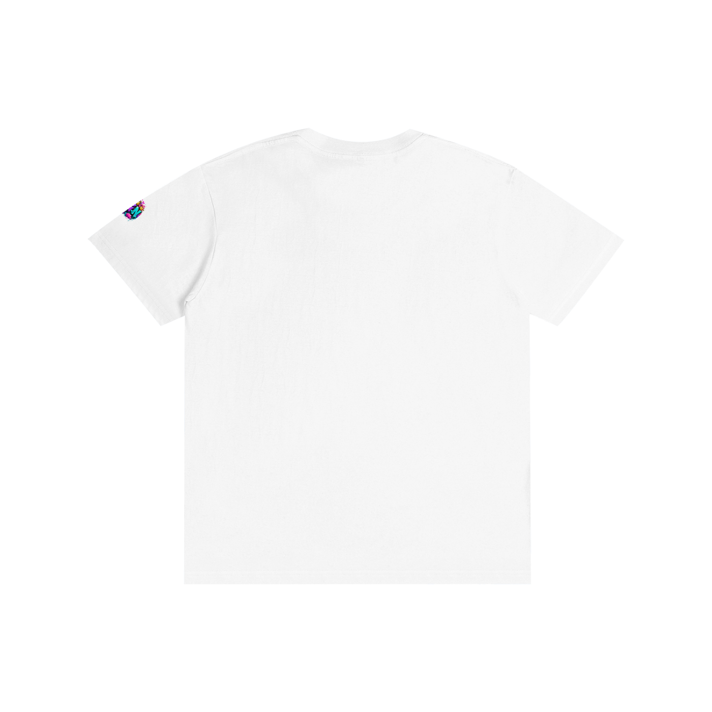 Pure Cotton Unisex T-Shirt w/ Custom Graphic Design_Ain't No Love_Front & FGN Logo_Left Sleeve