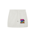 Essential Drawstring Skirt Fluffy Girls Run...-Front