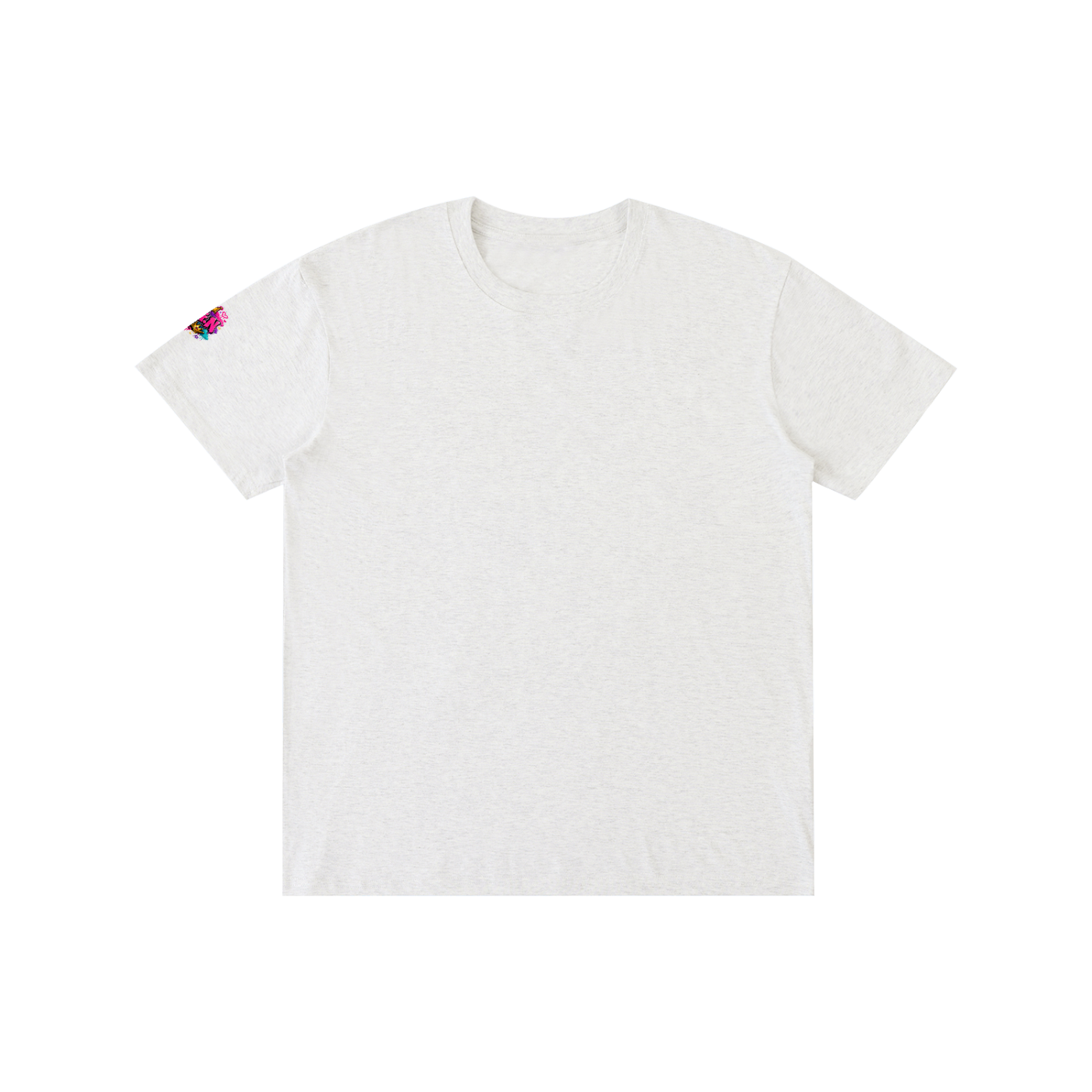 Pure Cotton Unisex T-Shirt w/Custom Graphic Design_Fluffy Thighs Matter_Back & FGN Logo _Right Sleeve