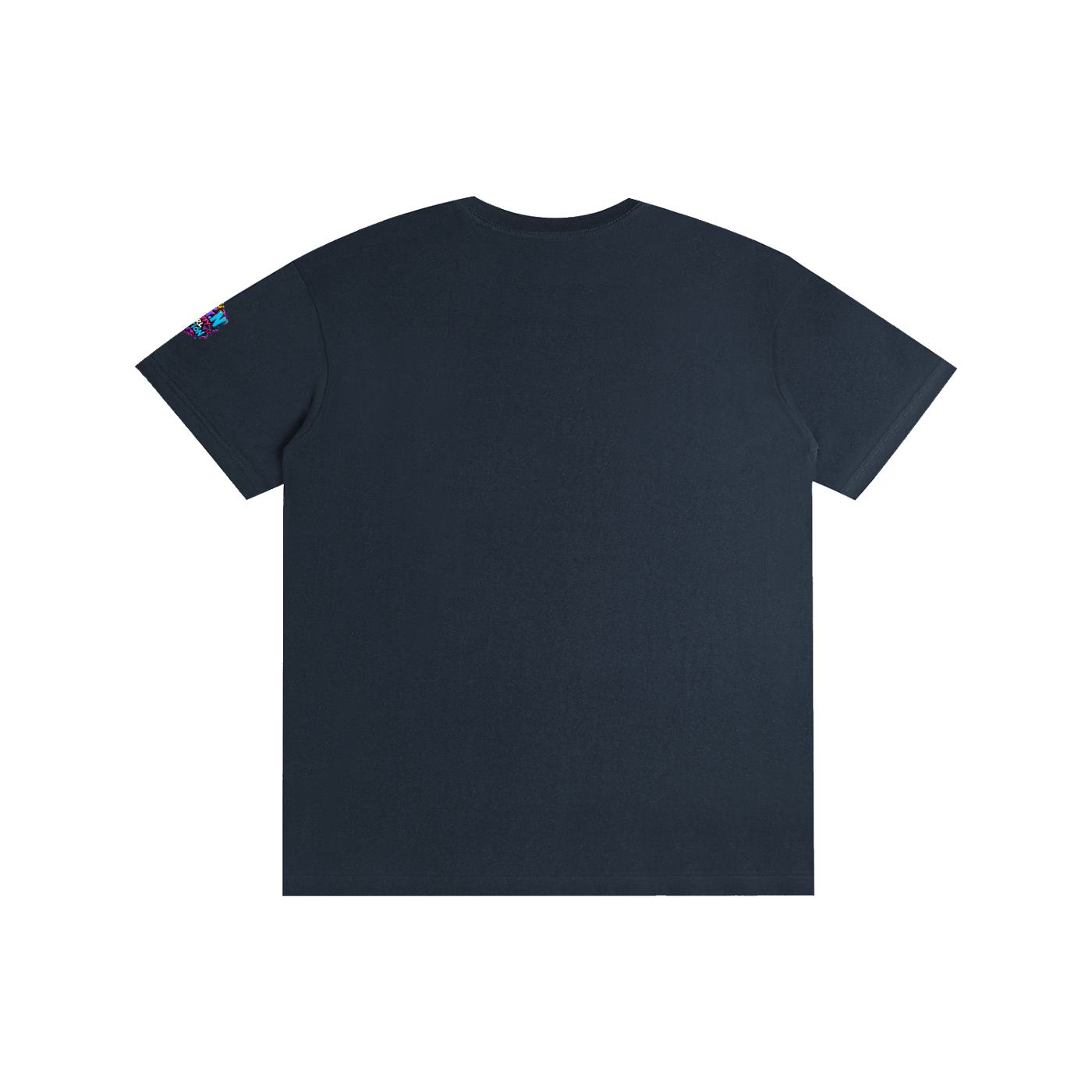 Pure Cotton Unisex T-Shirt w/ Custom Graphic Design _ Repect My Fluffy_Front & FGN Logo_Left Sleeve