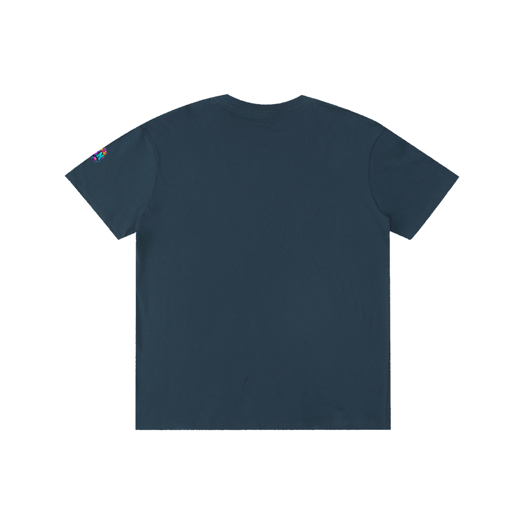 Pure Cotton Unisex T-Shirt w/ Custom Graphic Design_Ain't No Love_Front & FGN Logo_Left Sleeve