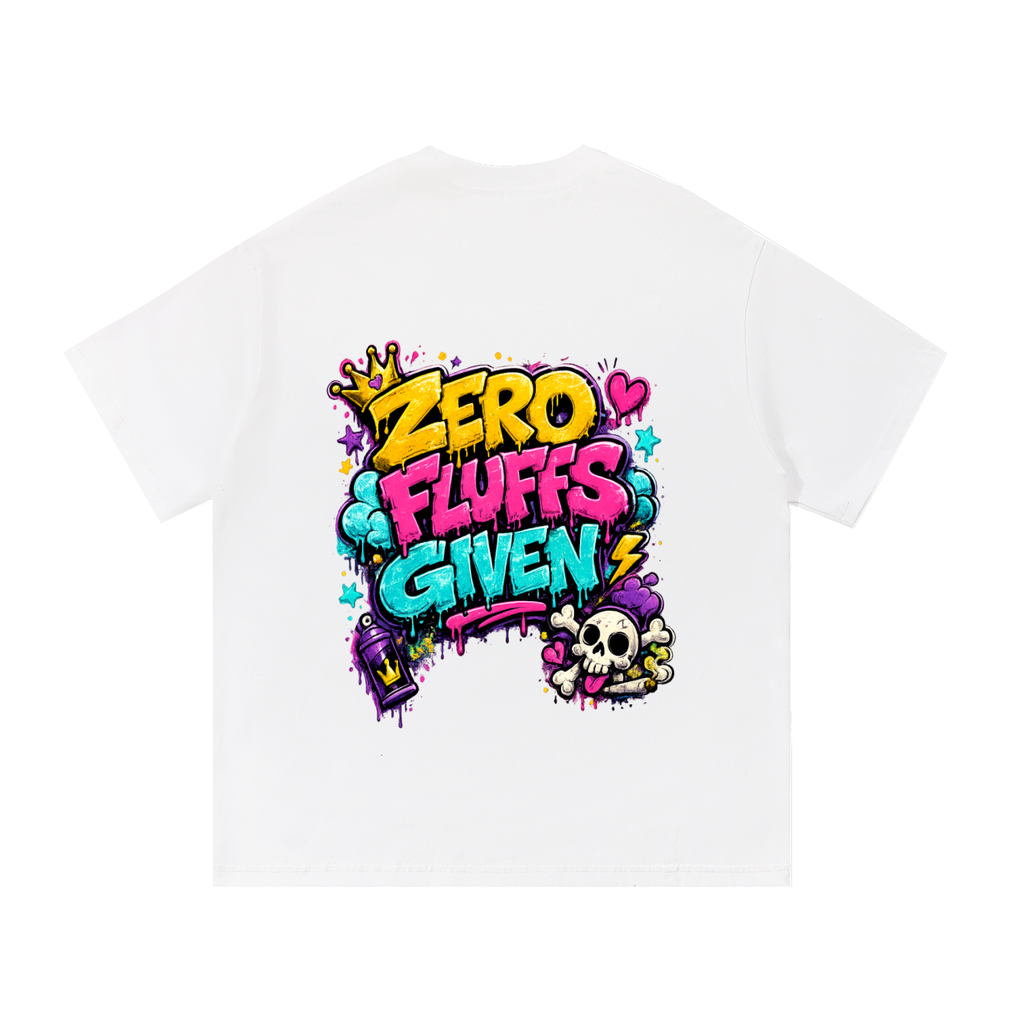 Essential Cotton T-Shirt Zero Fluffs Given-Back