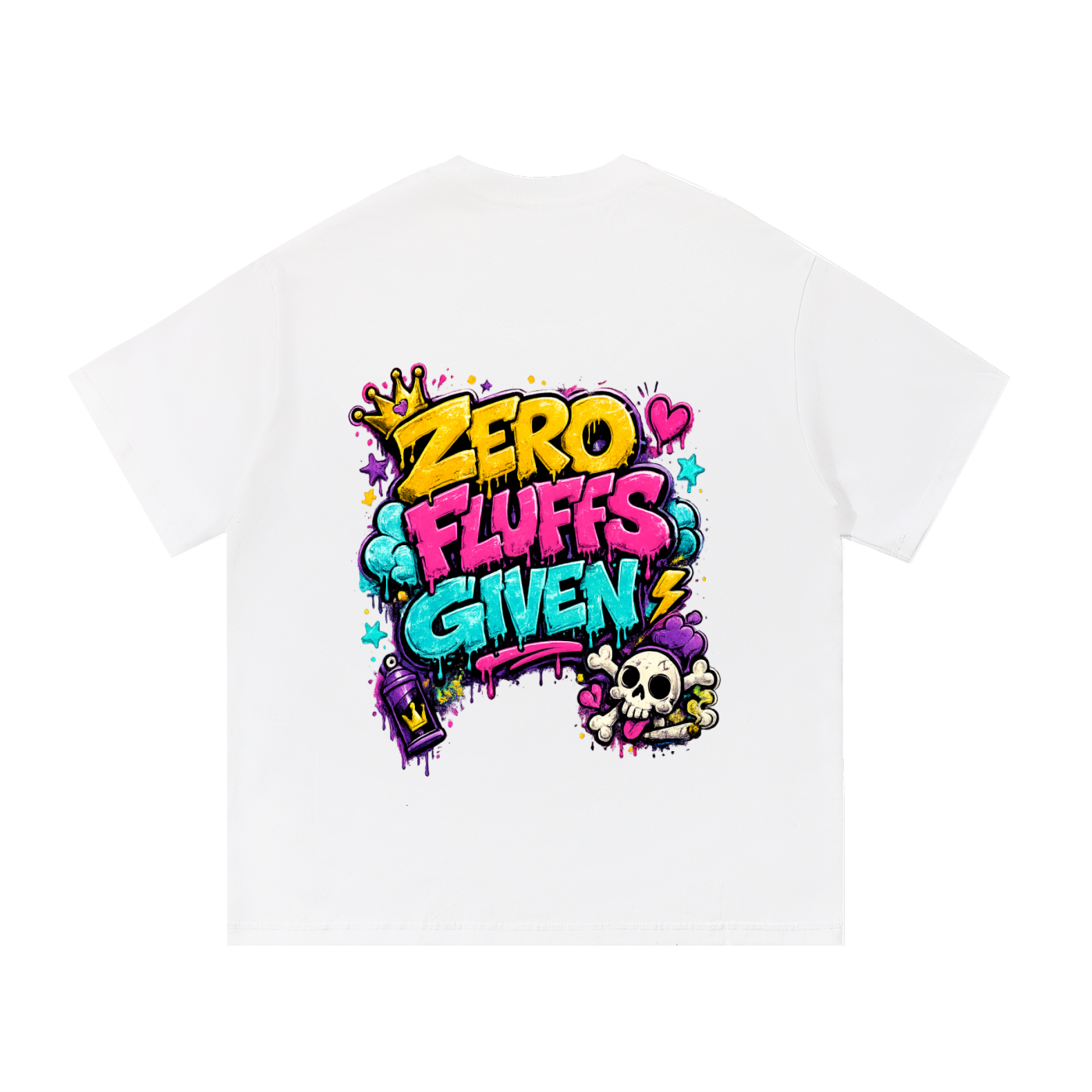 Essential Cotton T-Shirt Zero Fluffs Given-Back