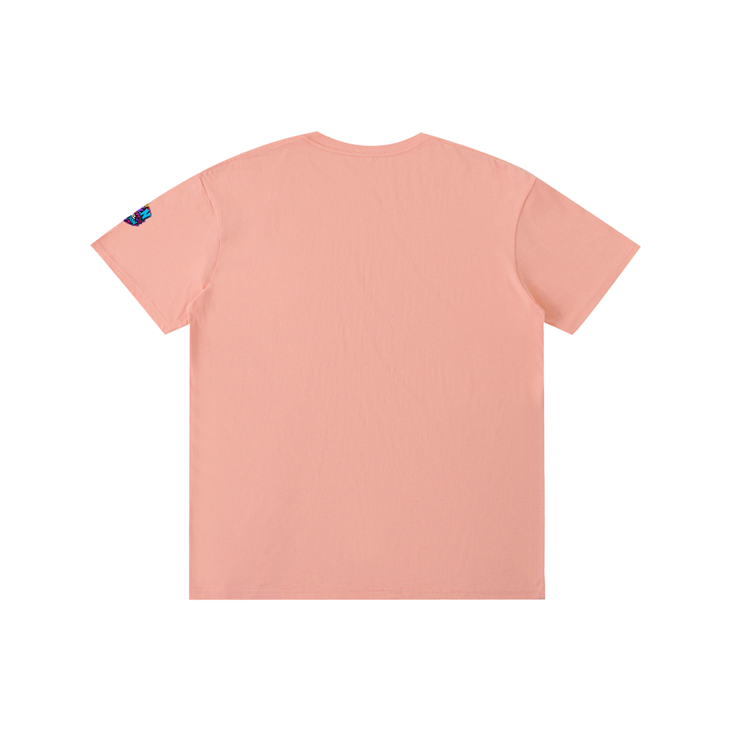 Pure Cotton Unisex T-Shirt w/ Custom Graphic Design _Fluff Em_Front & FGN Logo on Left Sleeve