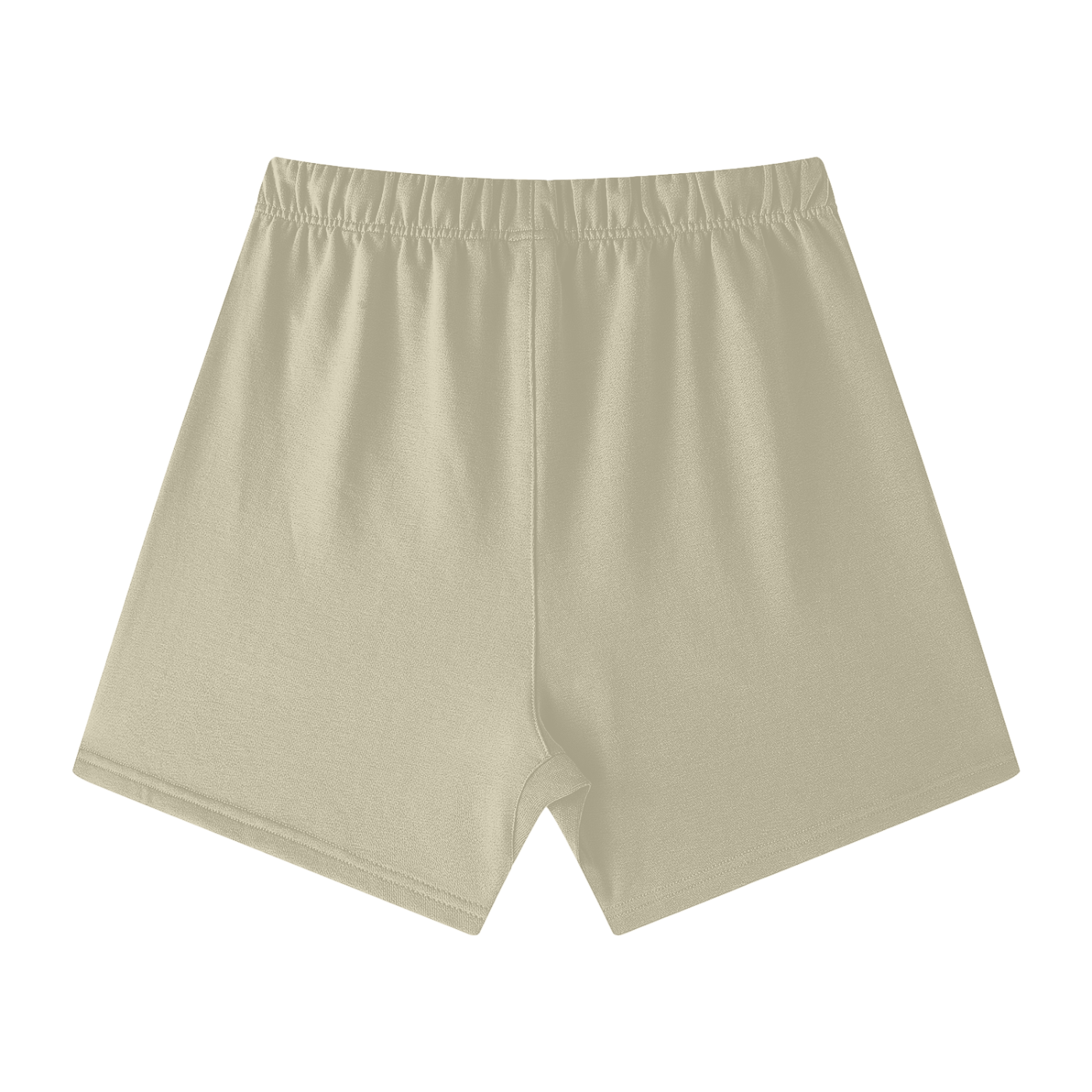 Earth Tone Loose Fit Cotton Shorts You're Skinner Than Me...-Front