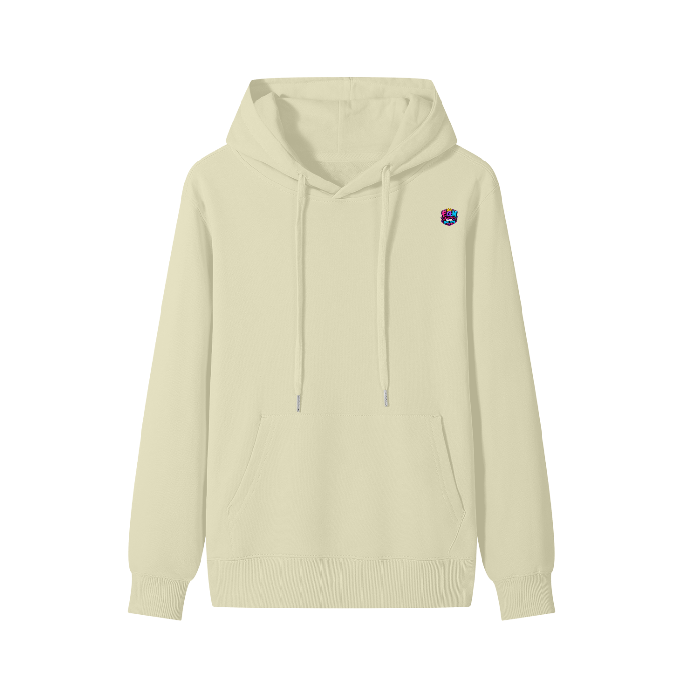 Classic Unisex Cotton Hoodie w/ Custom Graphic Design_I Like My_Back & FGN Logo_Back