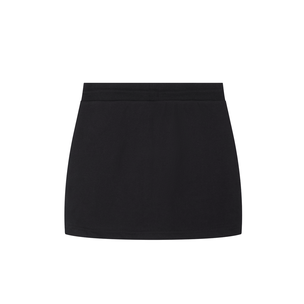 Essential Drawstring Skirt Fluffy Girls Run...-Front
