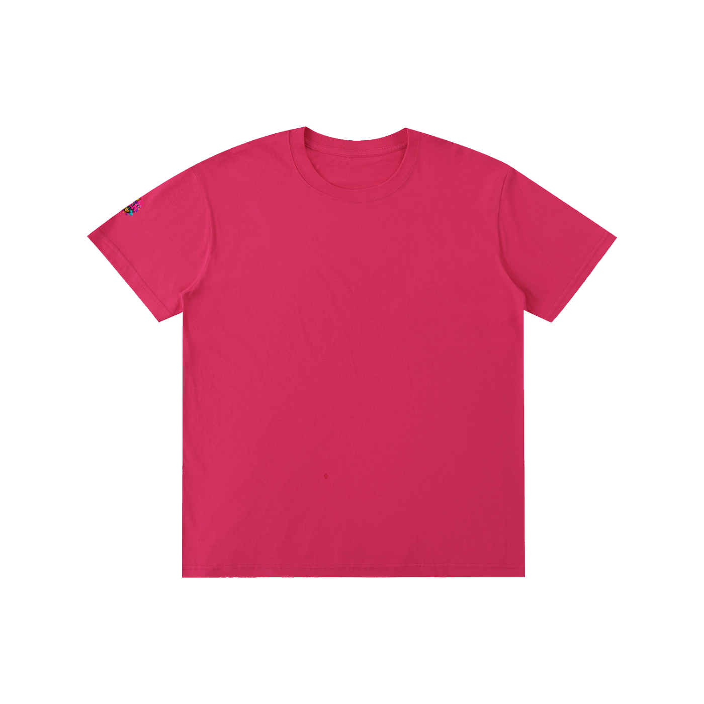 Cotton T-Shirt Respect My Fluffy Gangster-Back