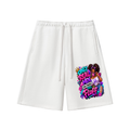 Essential Heavyweight Fleece Shorts w/Custom Only Real Men...Graphic Design Front