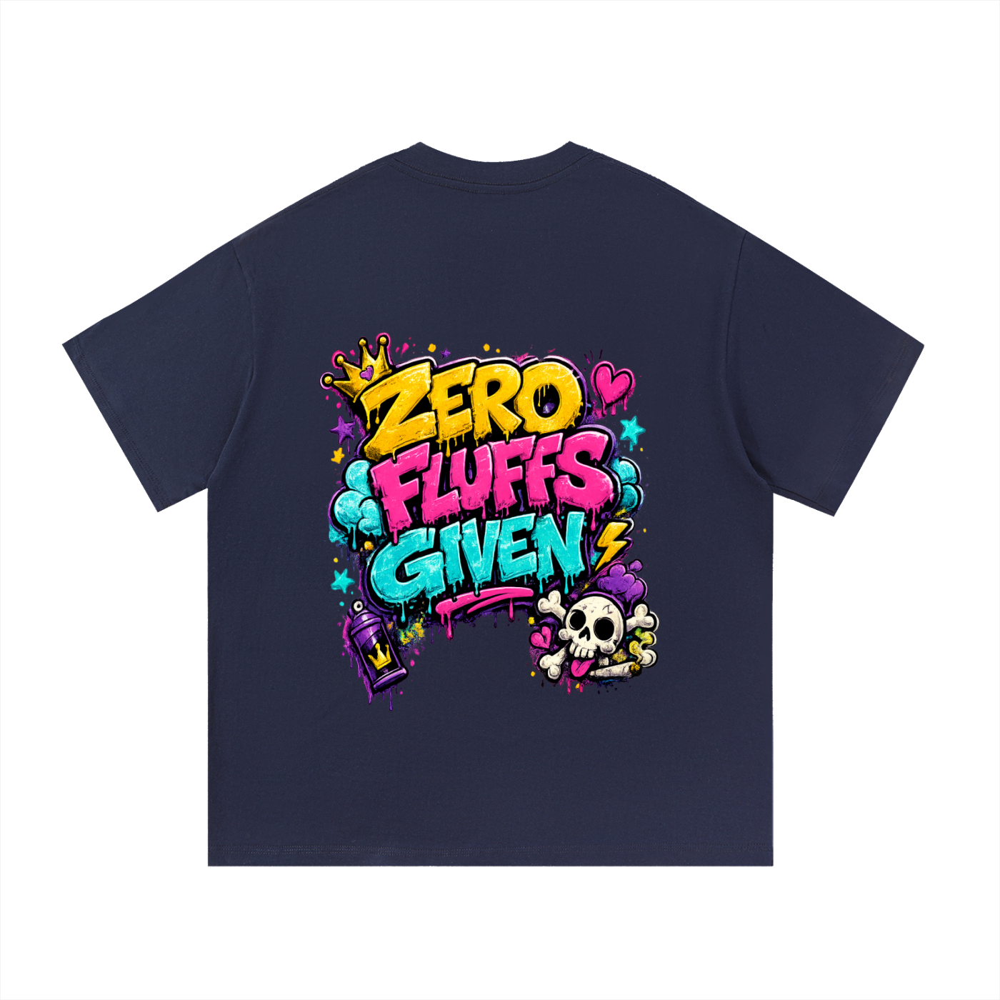 Essential Cotton T-Shirt Zero Fluffs Given-Back