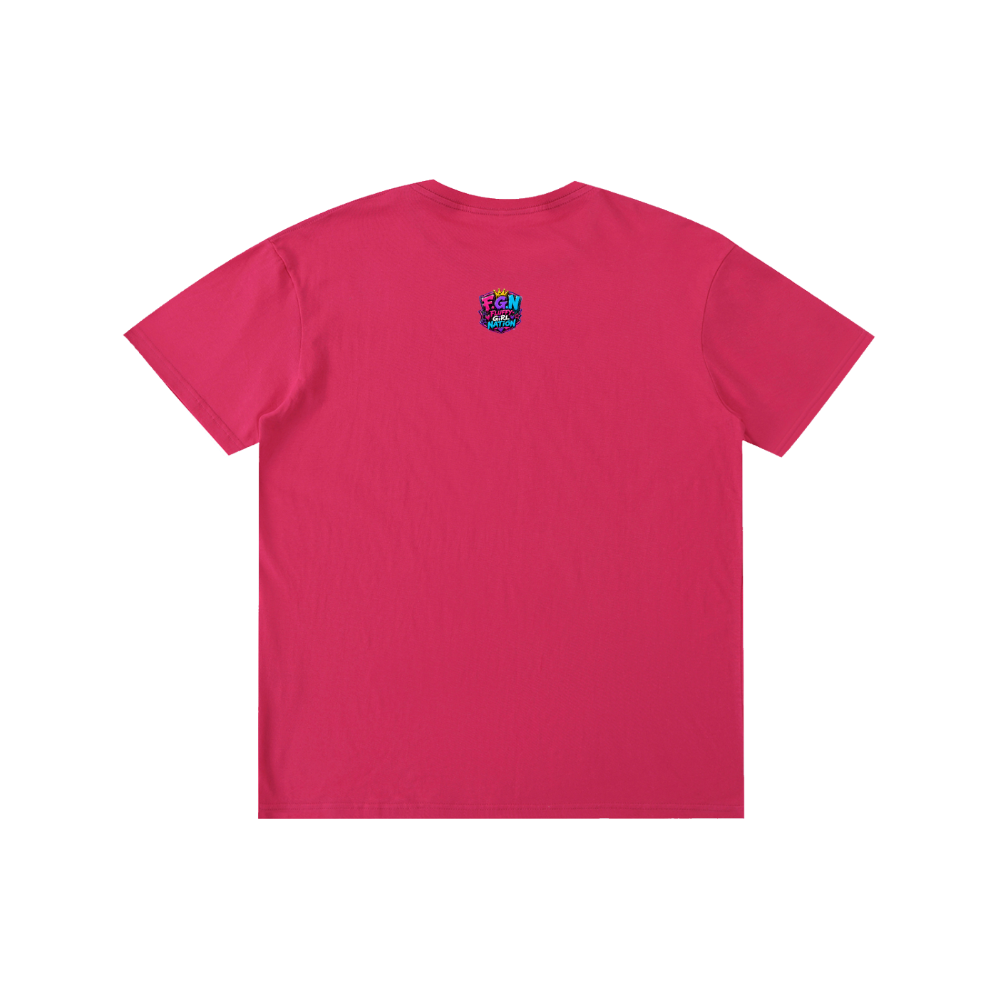 Pure Cotton Unisex T-Shirt w/ Custom Graphic Design_Sorry Slim I'm_Front & FGN Logo_Back