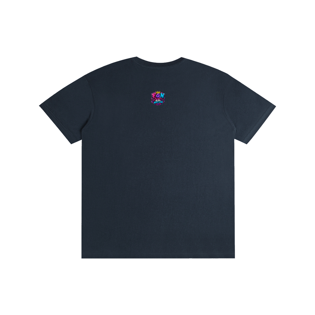 Pure Cotton Unisex T-Shirt w/ Custom Graphic Design_Sorry Slim I'm_Front & FGN Logo_Back