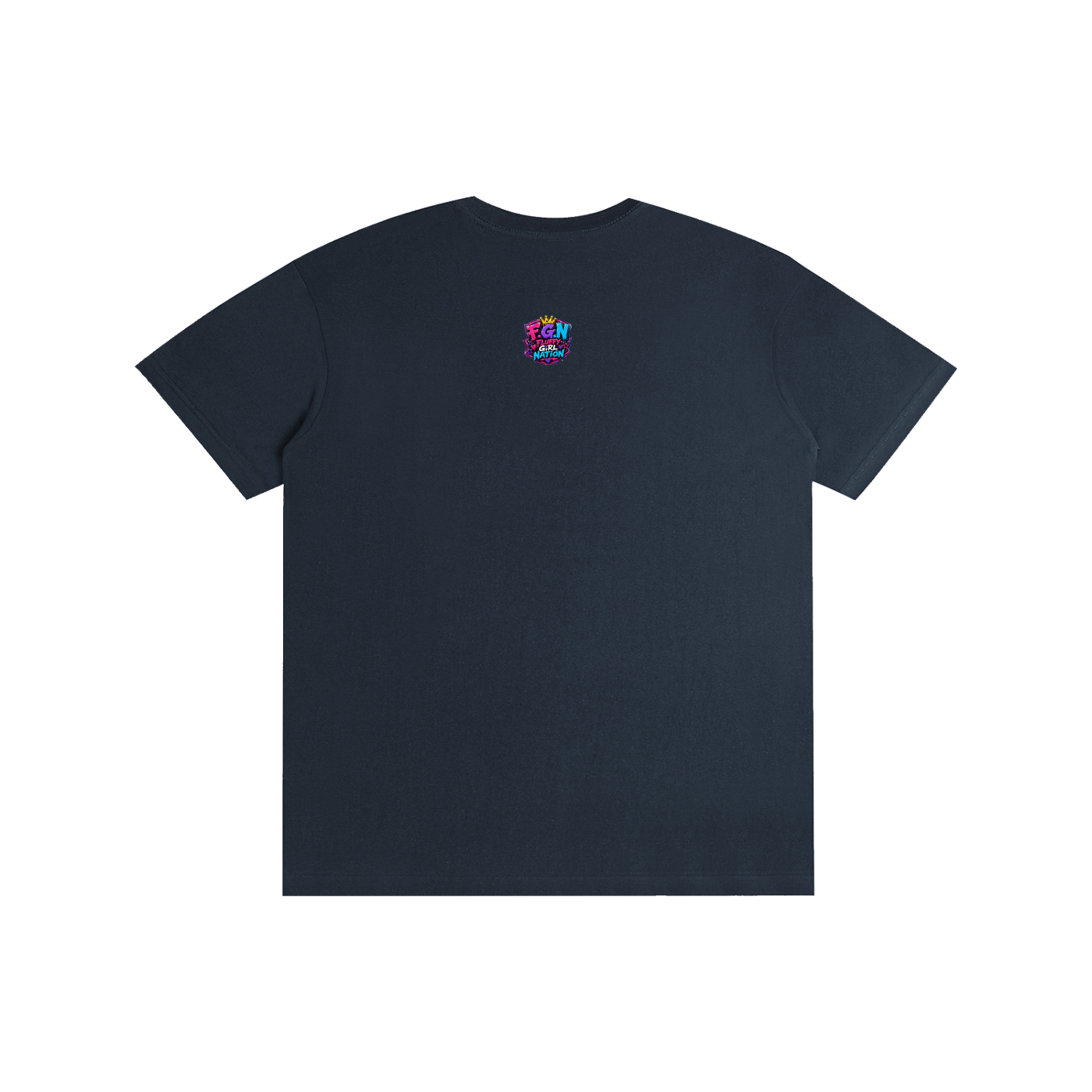 Pure Cotton Unisex T-Shirt w/ Custom Graphic Design_Sorry Slim I'm_Front & FGN Logo_Back