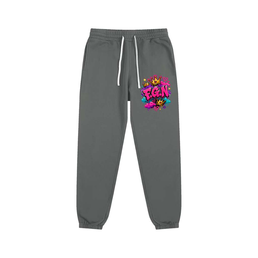 Essential Sweatpants w/ Custom FGN Logo Front
