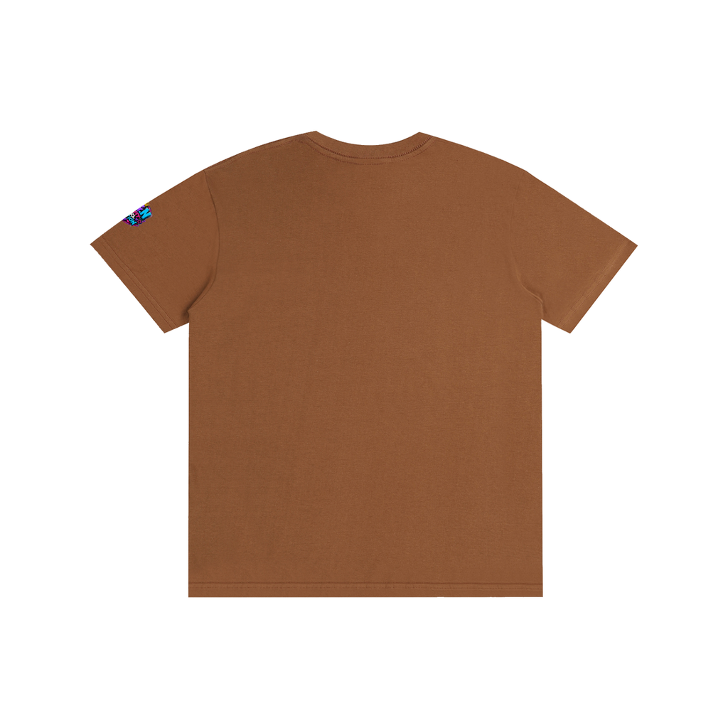 Pure Cotton Unisex T-Shirt w/ Custom Graphic Design Front-F.C.C & FGN Logo Left Sleeve