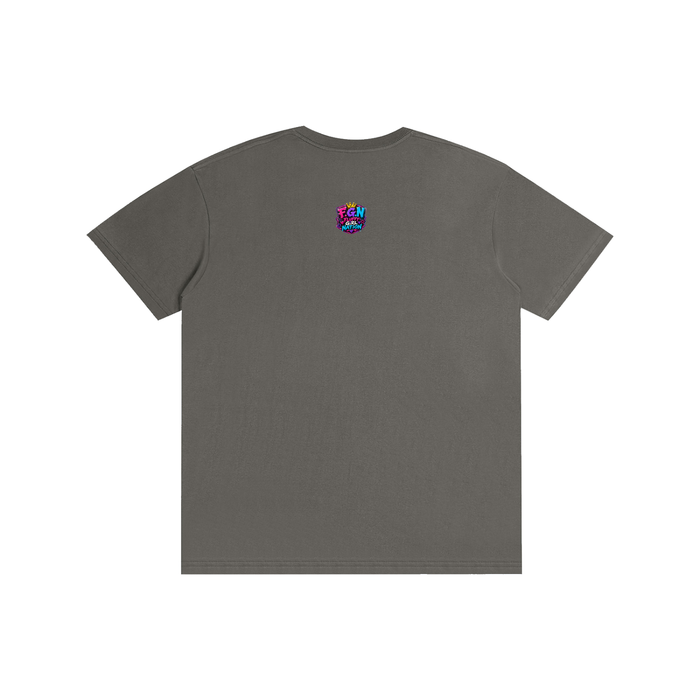 Pure Cotton Unisex T-Shirt w/ Custom Graphic Design_Sorry Slim I'm_Front & FGN Logo_Back