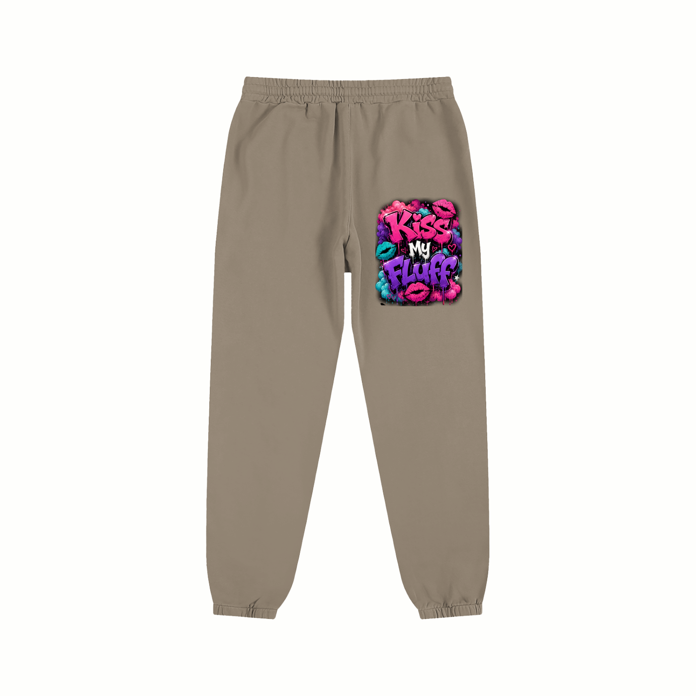 Essential Sweatpants w/ Custom FGN Graphic Design-K.M.F