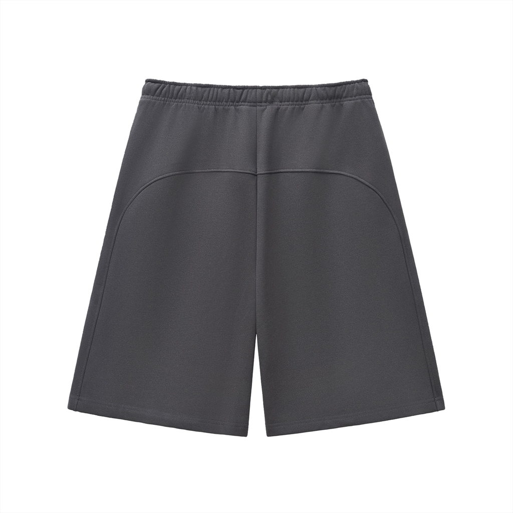 Essential Heavyweight Fleece Shorts w/ Custom Graphic Design_Sorry Slim I'm_Front