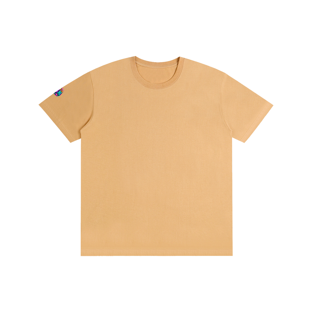 Pure Cotton Unisex T-Shirt w/ Custom Graphic Design_I'm Powered By_Back & FGN Logo_Right Sleeve
