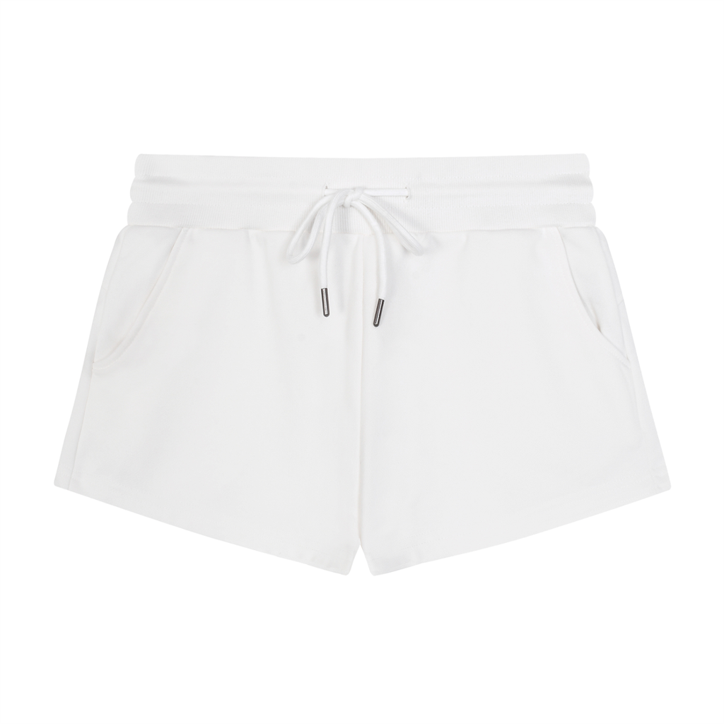 Women's Drawstring Shorts w/ Custom Fluffy Girl Nation Logo Back