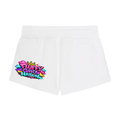 Women's Drawstring Shorts w/ Custom Fluffy Girl Nation Logo Back