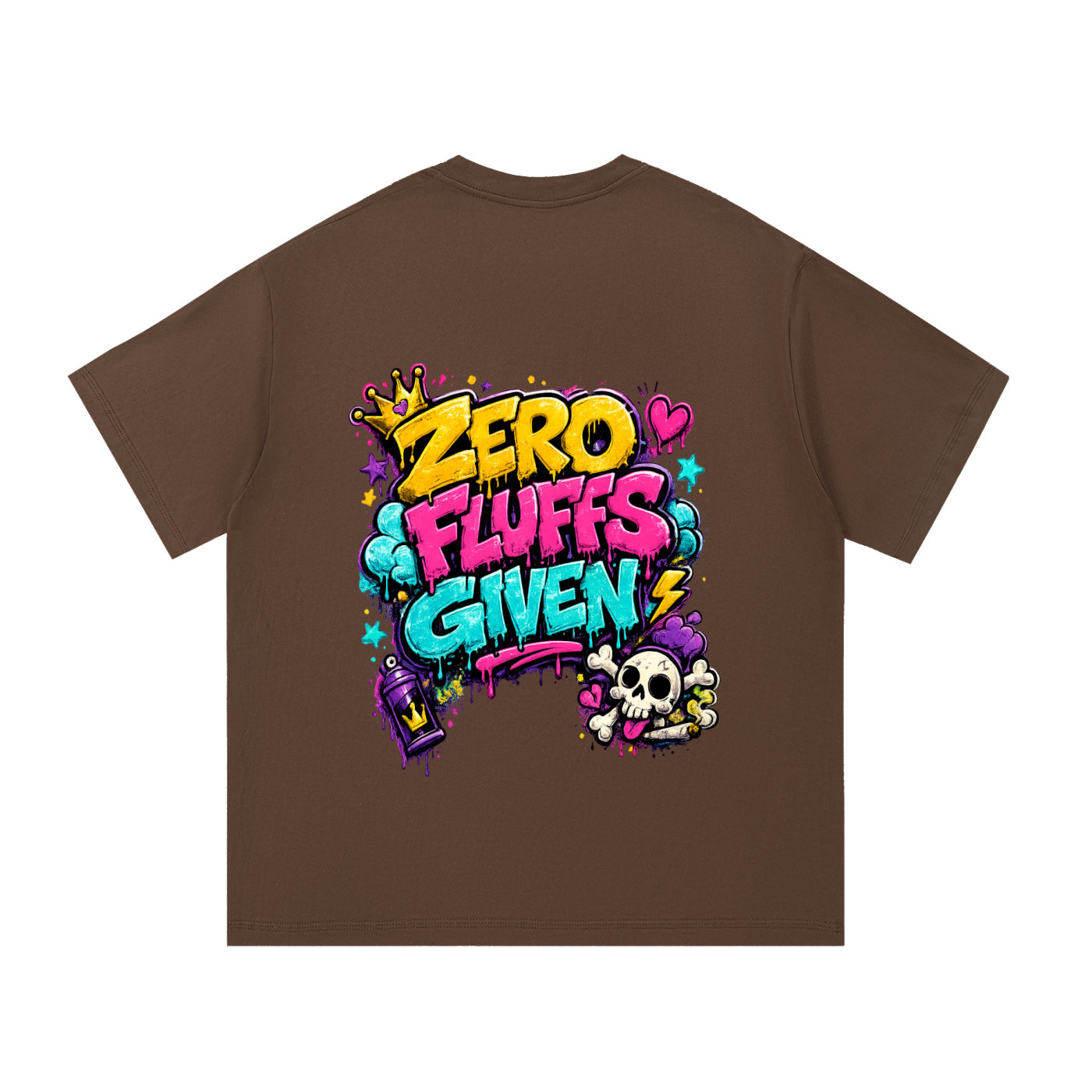 Essential Cotton T-Shirt Zero Fluffs Given-Back