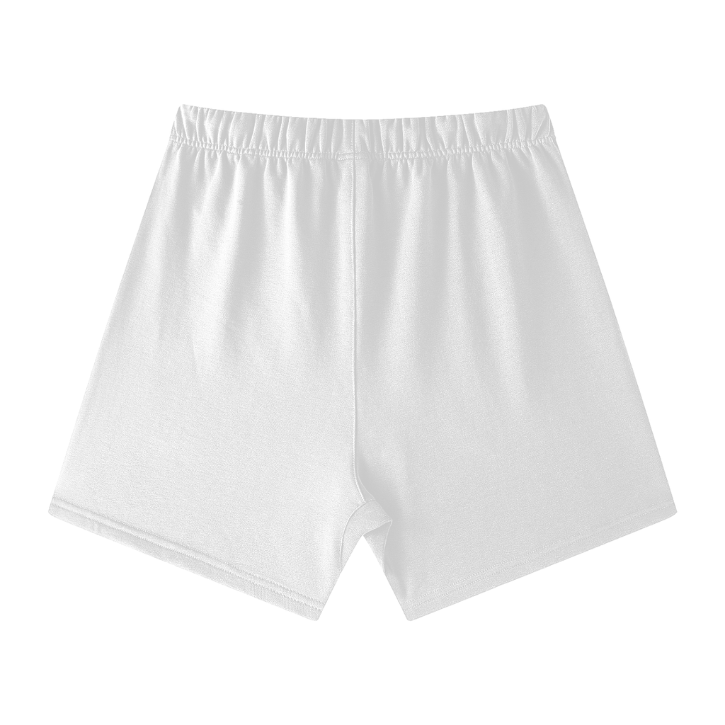 Earth Tone Loose Fit Cotton Shorts You're Skinner Than Me...-Front