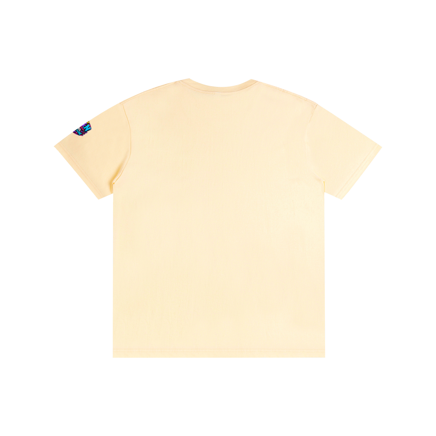 Pure Cotton Unisex T-Shirt w/Custom FGN Logo-Left Sleeve & Graphic Design Front-Fluff Em'