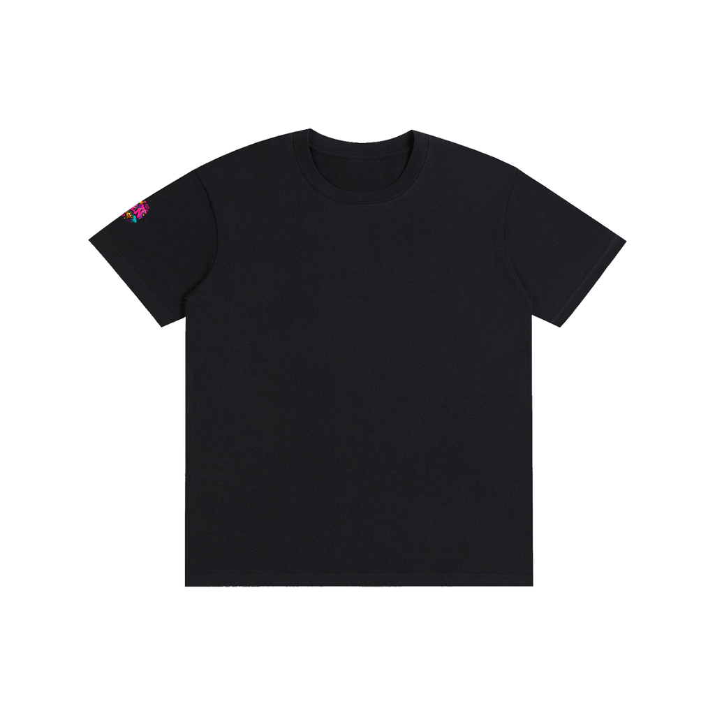 Pure Cotton Unisex T-Shirt w/Custom Graphic Design_Fluffy Thighs Matter_Back & FGN Logo _Right Sleeve
