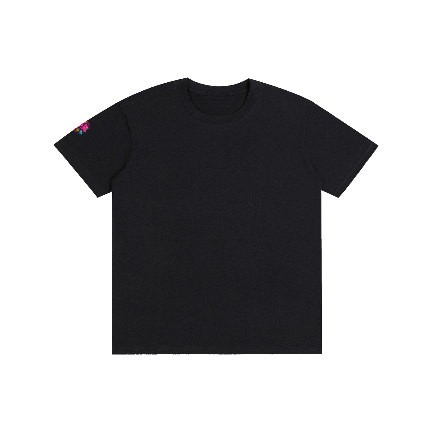 Pure Cotton Unisex T-Shirt w/Custom Graphic Design_Fluffy Thighs Matter_Back & FGN Logo _Right Sleeve